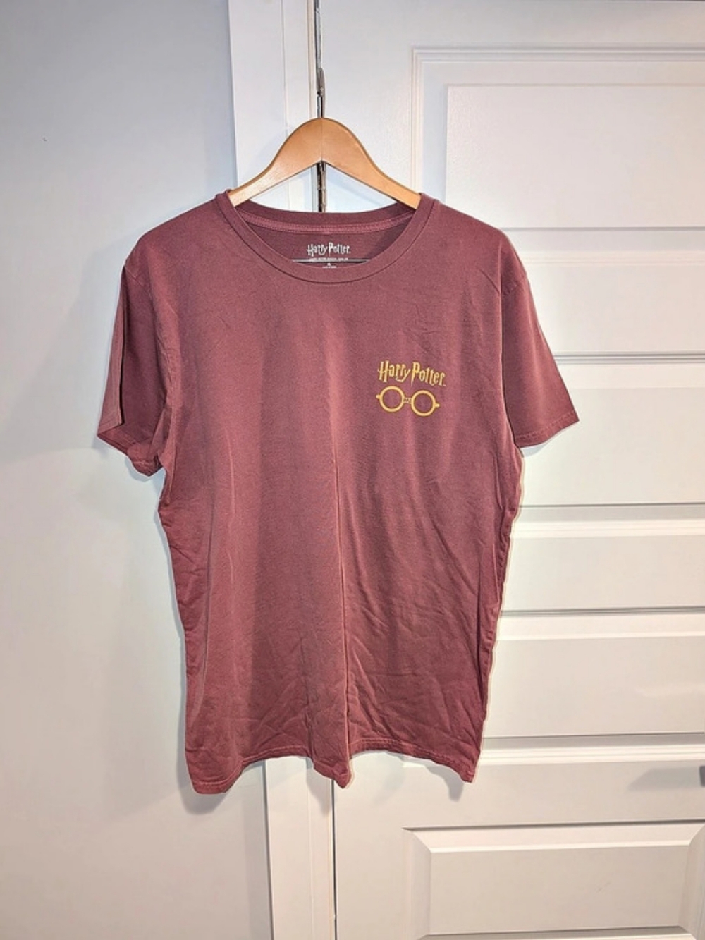 Harry Potter I Don't Go Looking For Trouble Graphic Tee Pink XL